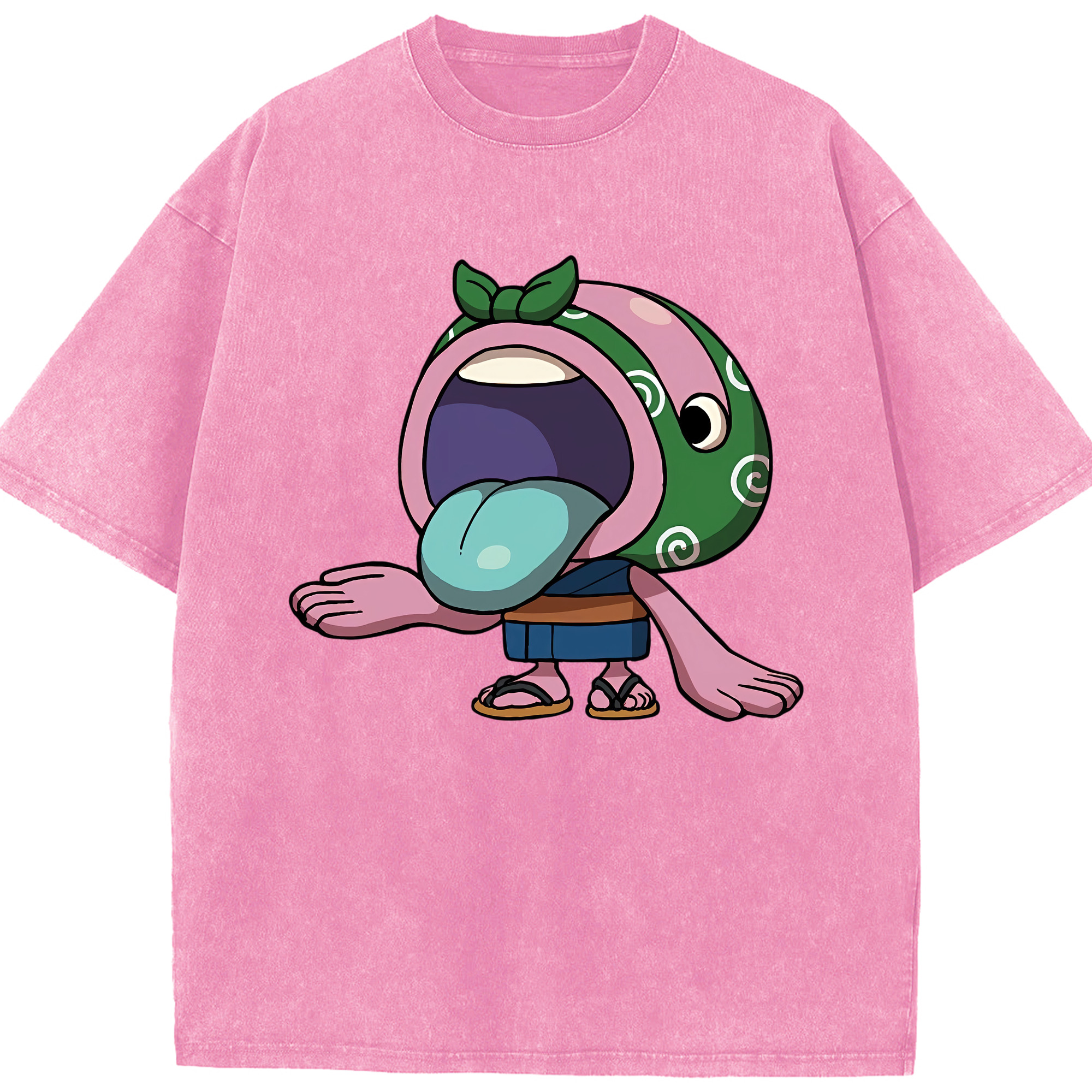 （画像用） 妖怪ウォッチ Yo-kai Watch 綿100% ヴィンテージ風 半袖Tシャツ（フロントプリント）